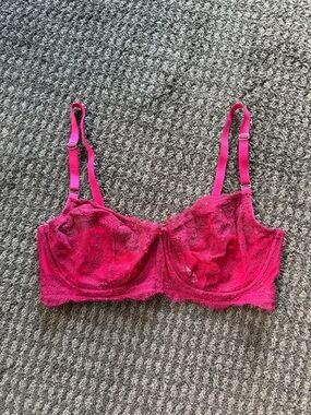 Skarlett Blue Entice Lace Balconette Bra 32DDD